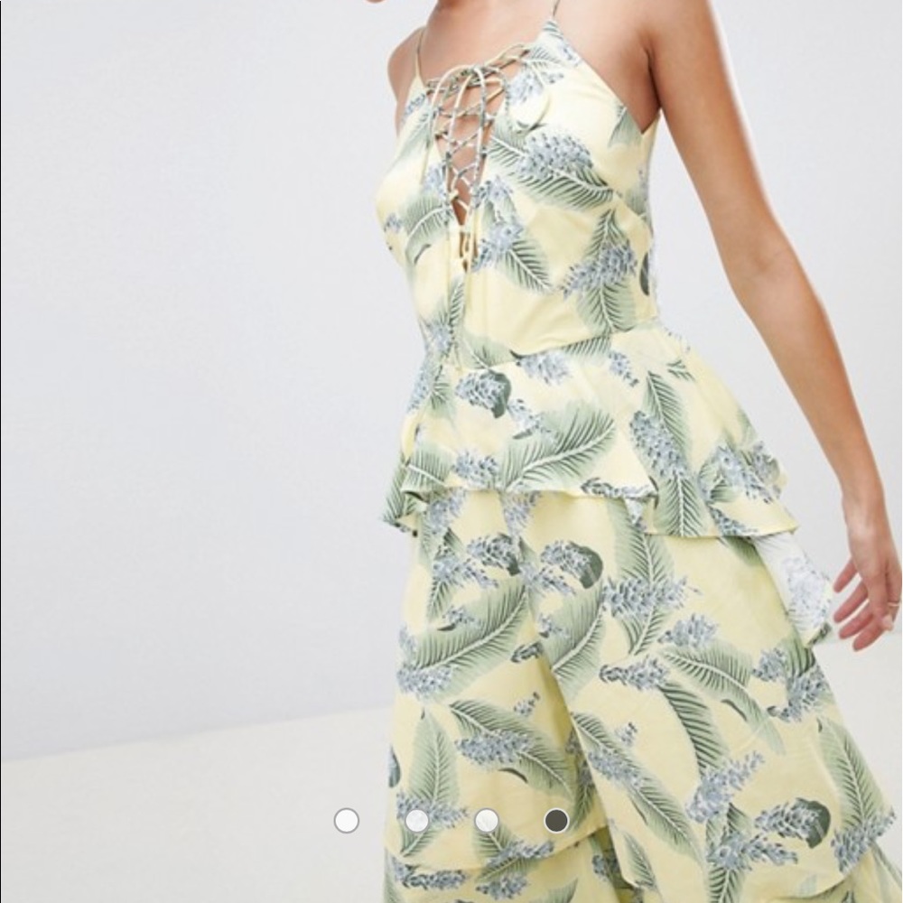 Tiered jumpsuit